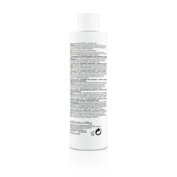 Dercos Anti-dandruff Shampoo - greasy hair (200ml)