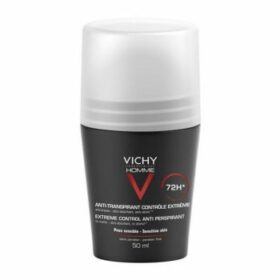 Vichy Homme 72h Deodorant Roll-on for extreme anti-perspirant