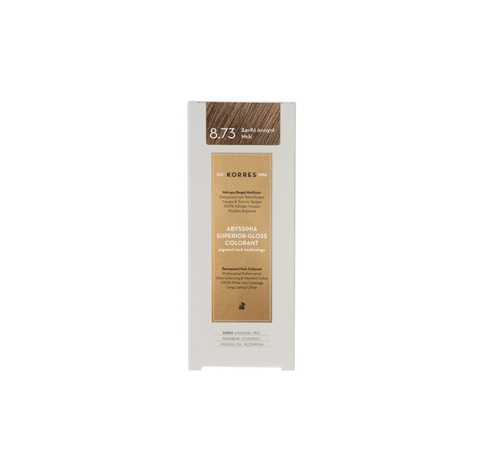 KORRES Abyssinia Superior Gloss Colorant Ξανθό Ανοιχτό Μελί 8.73 50ml
