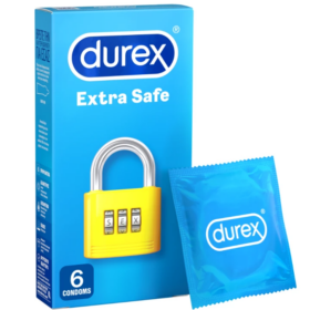 Durex Προφυλακτικά Extra Safe 6τεμ