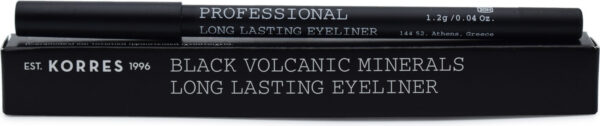 Korres Professional Long Lasting Eyeliner (Μολύβι Ματιών - Μαύρο Χρώμα) 