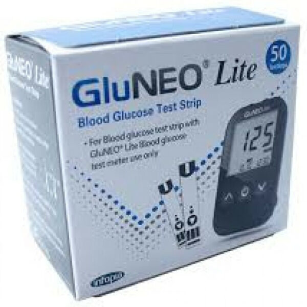 50 Ταινίες για τον Μετρητή Γλυκόζης Αίματος Gluneo Lite