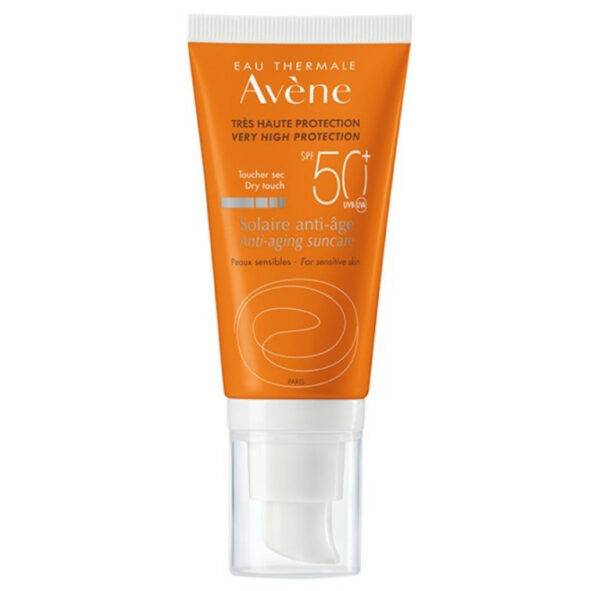 AVENE Crème Solaire Anti-Age Αντηλιακή Κρέμα Προσώπου Αντιγηραντική SPF50+ 50ml