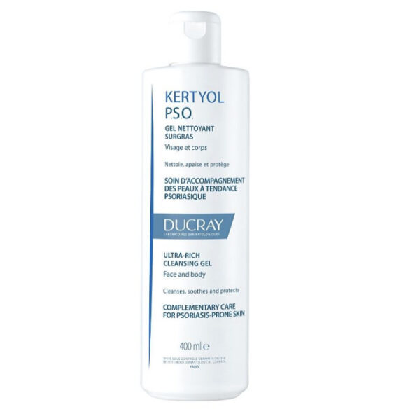 DUCRAY Kertyol P.S.O Εξαιρετικά πλούσιο ζελ καθαρισμού 400ml
