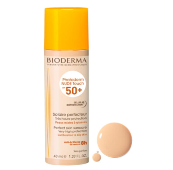 BIODERMA Photoderm Nude Touch SPF50+ Φυσική Απόχρωση 40ml