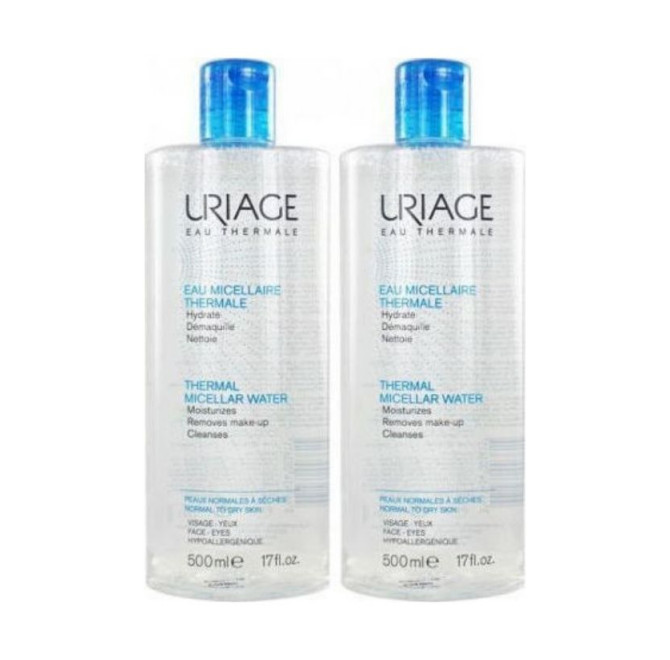 URIAGE Thermal Micellar Water Normal & Dry Skin 2x500ml