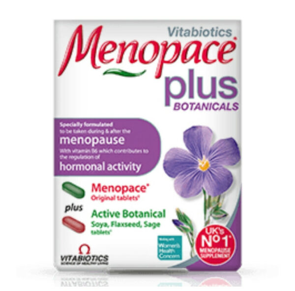 VITABIOTICS Menopace Plus 56 Ταμπλέτες