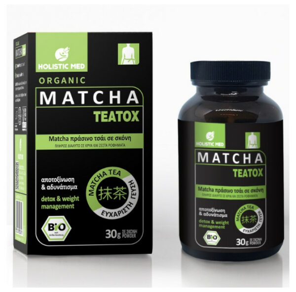 HOLISTIC MED Organic Matcha Teatox 30g