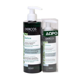 VICHY Dercos Nutrients Detox Purifying Shampoo 250ml & Δώρο Detox Purifying Shampoo 100ml