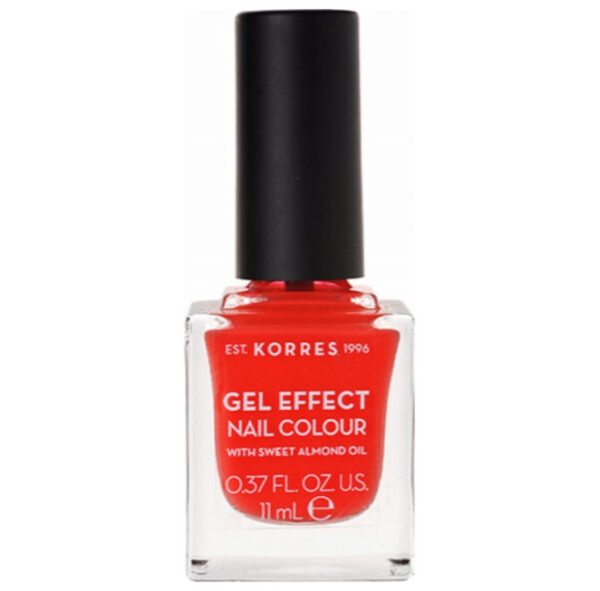 KORRES Gel Effect Nail Colour Coral No 45 11ml