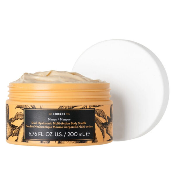 KORRES Mango Body Souffle με Διπλό Υαλουρονικό 200ml