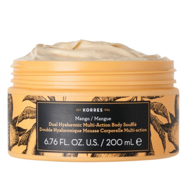 KORRES Mango Body Souffle με Διπλό Υαλουρονικό 200ml