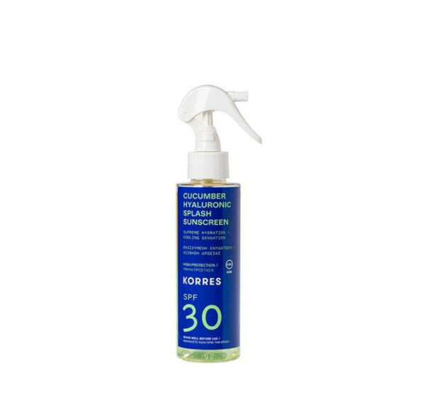 KORRES Cucumber & Hyaluronic Splash Αντηλιακό SPF30 150ml