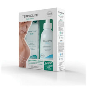 SYNCHROLINE TERPROLINE Set Body Cream 125ml & Δώρο Cleancare Intimo Καθαριστικό για Ευαίσθητη Περιοχή  200ml