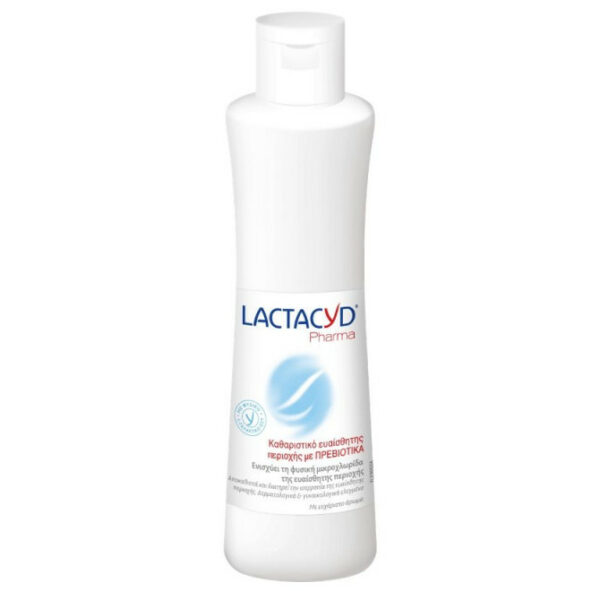 LACTACYD Καθαριστικό Ευαίσθητης Περιοχής με Πρεβιοτικά 250ml