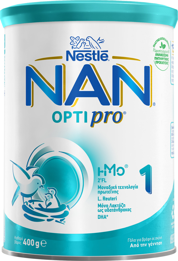 Nestle Nan Optipro 1 Milk 400gr (Γάλα 1ης Βρεφικής Ηλικίας)