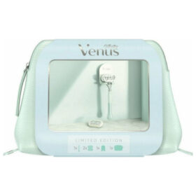 GILLETTE Venus Νεσεσέρ Extra Smooth Sensitive Limited Edition Γυναικεία Ξυριστική Μηχανή & 2 Ανταλλακτικές Κεφαλής & Βάση για το Ντους