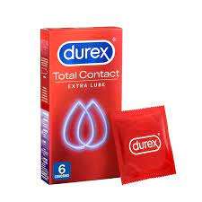 Durex Προφυλακτικά Total Contact 6τεμ
