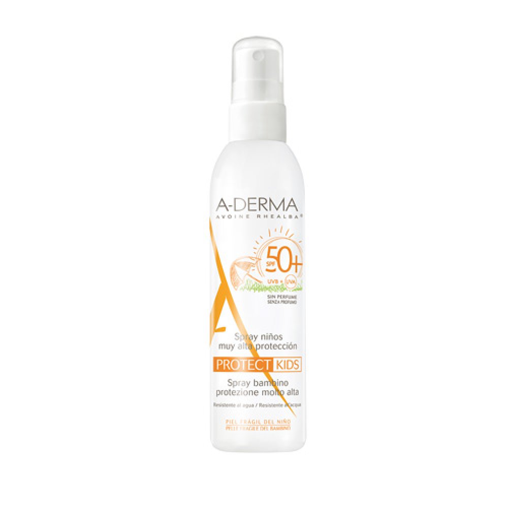 A Derma Protect Spray Enfant SPF50+ 200ml (Παιδικό Αντιηλιακό Σπρει)