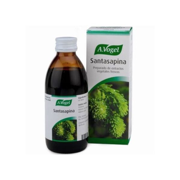 A.Vogel Santasapina Syrup 200ml (Φυτικό Αντιβηχικό Σιρόπι - Μαλακτικό Του Λαιμού)