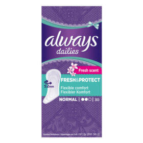 ALWAYS Dailies Σερβιετάκια Fresh & Protect Fresh Scent Normal 30 Τεμάχια