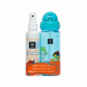 Apivita Suncare Kids Protection Face & Body Spray SPF50 150ml & ΔΩΡΟ Παιδικό Παγούρι (Παιδικό Αντηλιακό γι