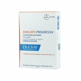 Ducray Anacaps Progressiv 30caps Για Χρόνιες Καταστάσεις (Ενίσχυση των Μαλλιών)