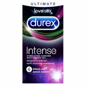 Durex Intense Stimulating Condoms 6τεμάχια (Προφυλακτικά με Διεγερτική Υφή)