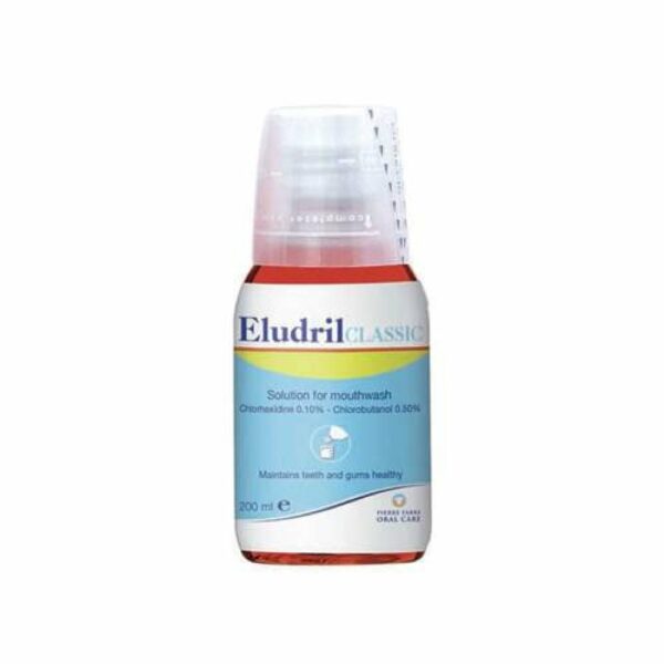 Eludril Classic Solution 200ml (Ιδανικό Για Περιπτώσεις Ουλίτιδας & Φλεγμονών)