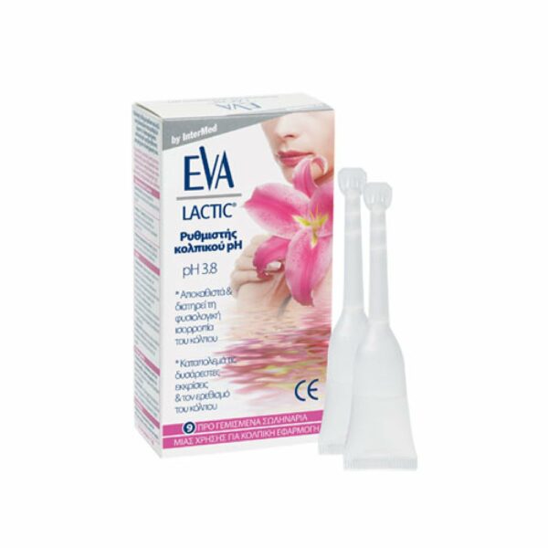 Eva Lactic Vaginal 9τεμάχια (Applicator)