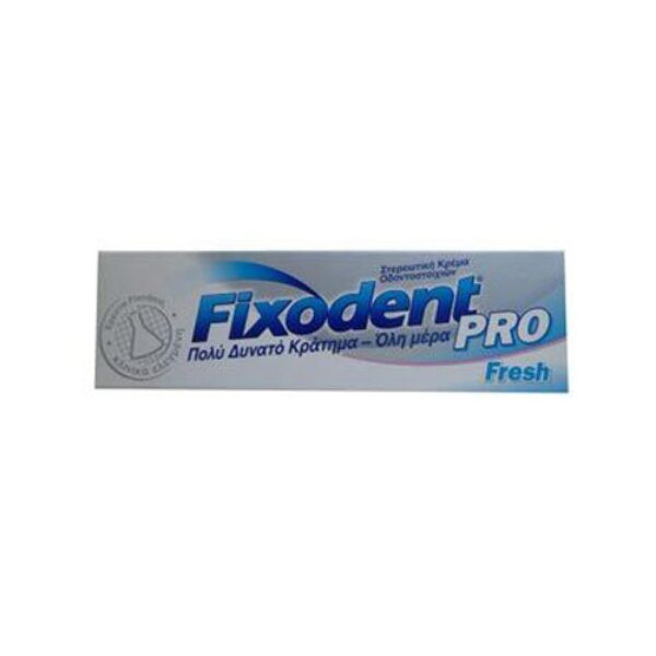 Fixodent Pro Fresh Στερεωτική Κρέμα Τεχνητών Οδοντοστοιχιών 47gr