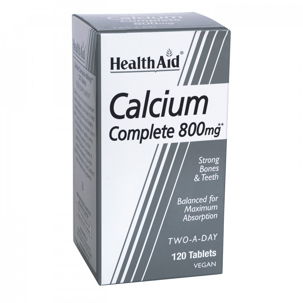 Health Aid Balanced Calcium Complete 800mg 120tab (Δόντια - Οστά - Αρθρώσεις)