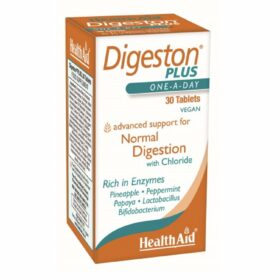 Health Aid Digeston Plus 30tabs (Γαστρεντερικές Διαταραχές - Προβιοτικά)