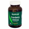 Health Aid Herbs Cranberry Extract 5000mg 60tab (Προβλήματα Ουροποιητικού)