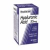 Health Aid Hyaluronic Acid 55mg 30 tabs (Αρθρώσεις - Οστά -Δέρμα)