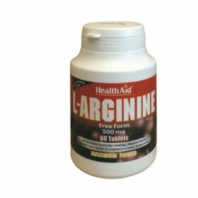 Health Aid L Arginine 500mg 60tabs (Αθλητές - Μυϊκό Σύστημα)