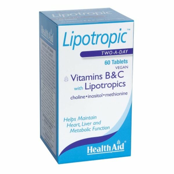 Health Aid Lipotropics B+C 60 tabs (Αδυνάτισμα - Χοληστερίνη)