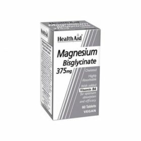 Health Aid Magnesium Bisglycinate 60tabs (Μαγνήσιο δισγλυγινικό & Βιταμίνη Β6)