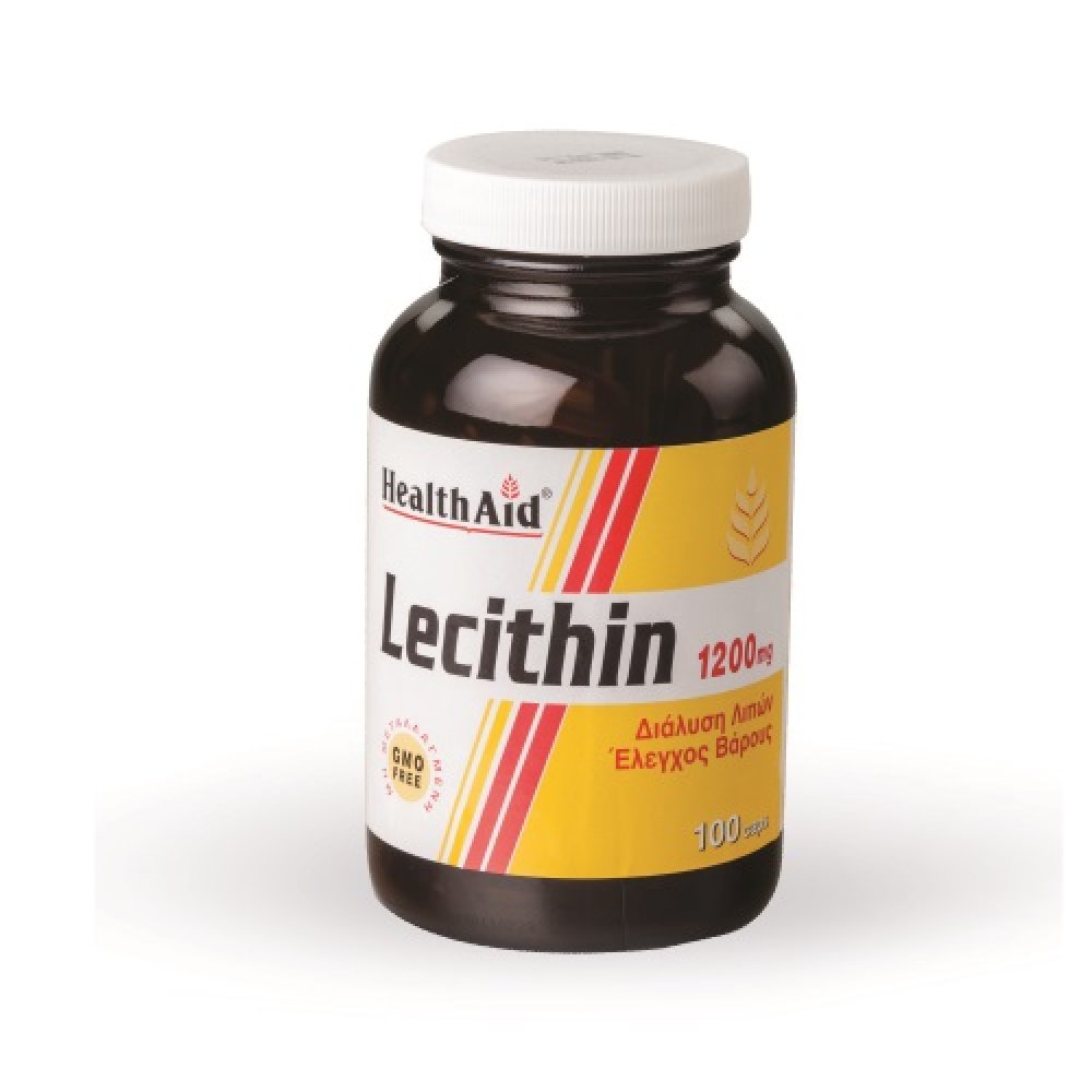 Health Aid Lecithin 1200mg 100 caps (Απώλεια Βάρους - Αδυνάτισμα)