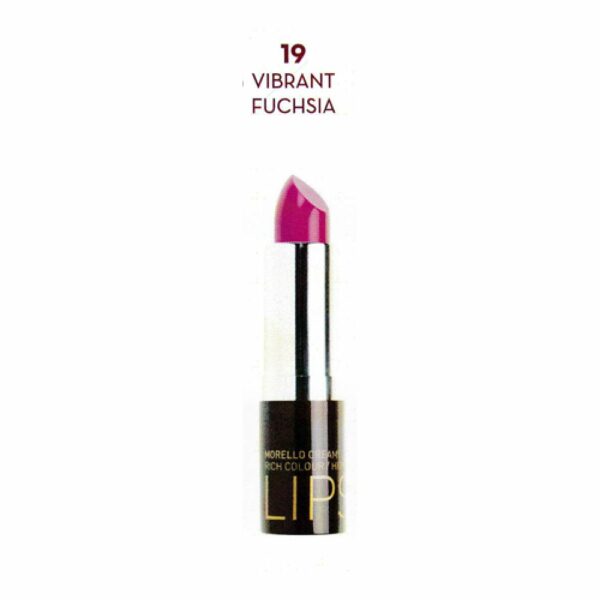 Korres Morello Creamy Lipstic No19 Vibrant Fuchsia (3.5gr)