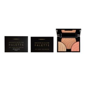 Korres Bronze & Glow Palette Champagne Glow (Παλέτα Ρουζ, Μπρόνζερ & Λάμψης σε Γήινα Χρώματα)