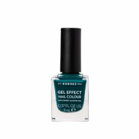 Korres Gel Effect Nail Colour No88 Cypress 11ml (Ημιμόνιμό Βερνίκι Νυχιών - Πετρόλ Χρώμα)