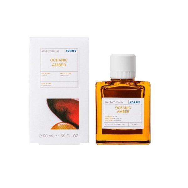 Korres Oceanic Amber Eau De Toilette 50ml (Ανατολίτικο Ανδρικό Άρωμα)