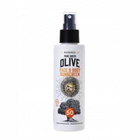 Korres Sunscreen Olive Face & Body SPF50 150ml (Αντηλιακό Γαλάκτωμα για Πρόσωπο & Σώμα)