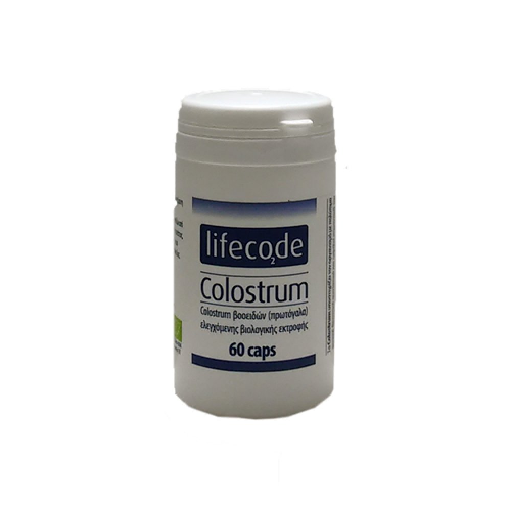 Lifecode Colostrum 60caps (Πρωτόγαλα Βοοειδών Βιολογικής Εκτροφής)