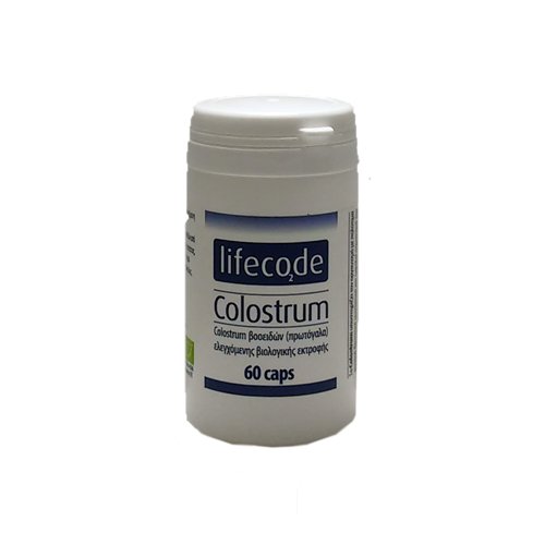 Lifecode Colostrum 60caps (Πρωτόγαλα Βοοειδών Βιολογικής Εκτροφής)