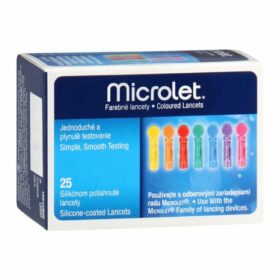 Bayer Microlet 25 Lancets Colored (έγχρωμα)