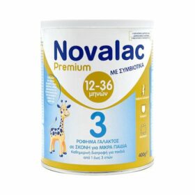 Novalac Premium 3 400gr (Γάλα σε Σκόνη για Βρέφη 12-36 Μηνών με Συμβιοτικά)