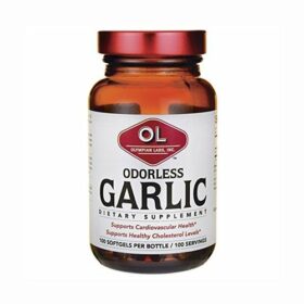 Olympian Labs Odorless Garlic 500mg 100 softgels (Καρδιά - Χοληστερίνη - Υπέρταση)