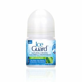 Optima Ice Guard Natural Crystal Rollerball Deodorant With Lemongrass 50ml (Άρωμα Λεμονόχορτο)